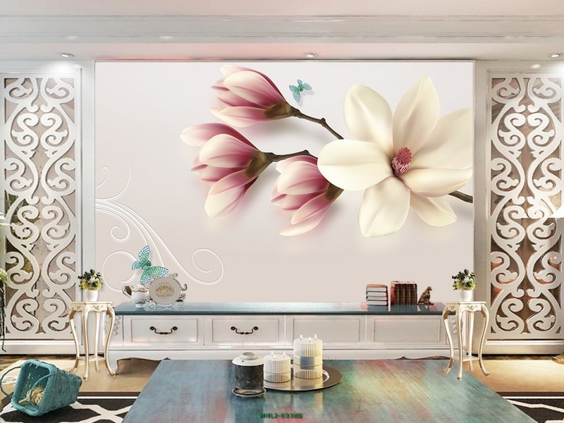 Cành hoa mộc lan MHL2-033KG